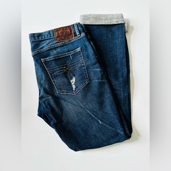 Ralph Lauren Collection City Fit Skinny Jeans RN 94306 Sz 32 New Y2K - Picture 1 of 16
